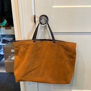 Mark & Graham Italian Suede Handbag. Never used!